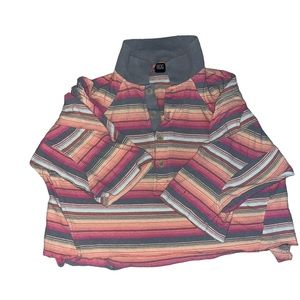 BDG Colorful Polo Crop Top